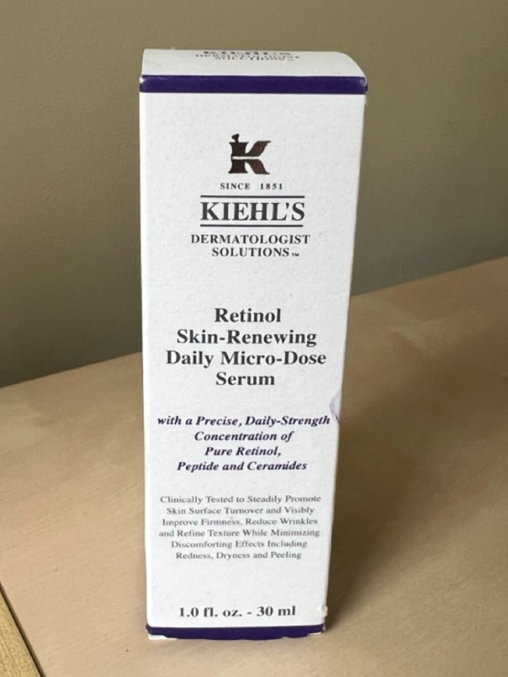 Kiehls Retinol Skin-renewing Daily Micro-Dose Serum 1.0oz (30ml)